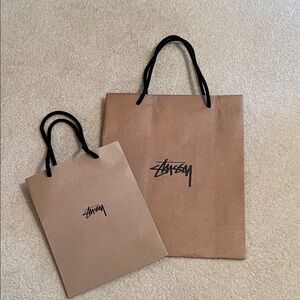 Stussy Tan Shopping Bag Set